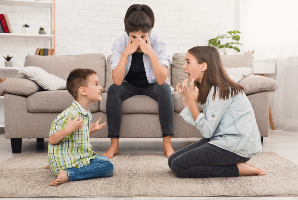 tensions entre frères et soeurs
